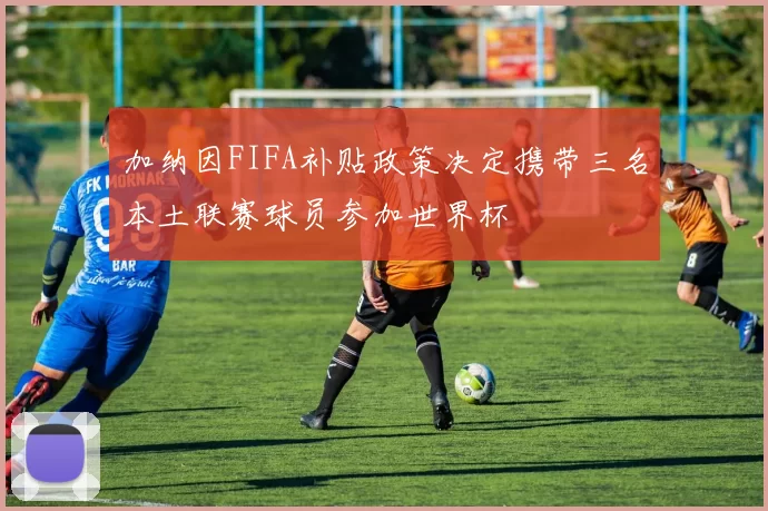 加纳因FIFA补贴政策决定携带三名本土联赛球员参加世界杯