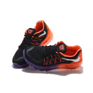 евтини nike air max 2015 дамски обувки за бягане черно оранжево лилаво за продажба