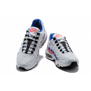 евтини nike air max 95 мъжки обувки черно бяло синьо