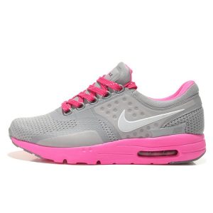евтини nike air max zero дамски обувки за бягане розово сиво за продажба