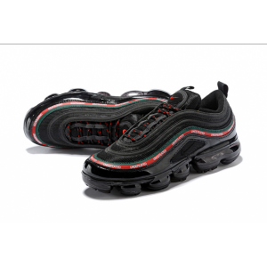 евтини nike air vapormax 97 мъжки обувки черно червено аутлет