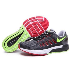 евтини nike air zoom structure 20 мъжки обувки за бягане черни червени флуоресцентно зелени продажба