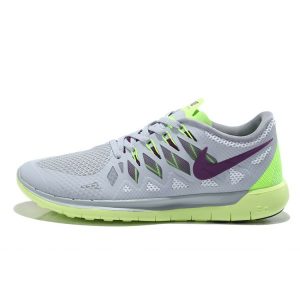 евтини nike free 5.0 мъжки обувки за бягане светло сиво флуоресцентно зелено продажба