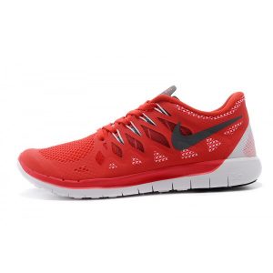 евтини nike free 5.0 женски обувки за бягане червено бяло продажба