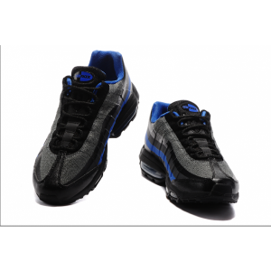 на едро nike air max 95 мъжки обувки черно синьо